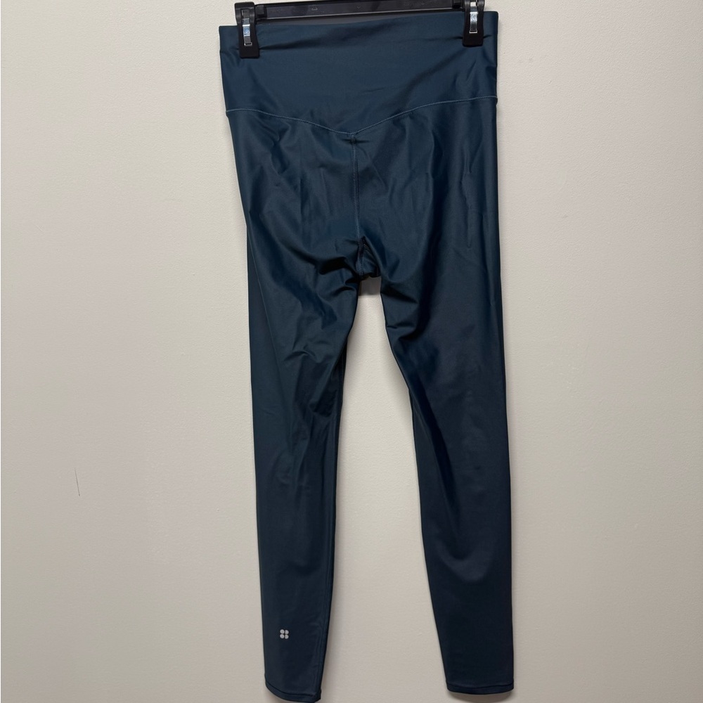 Sweaty Betty Full Length Leggings Teal Women’s Medium - Picture 3 of 11